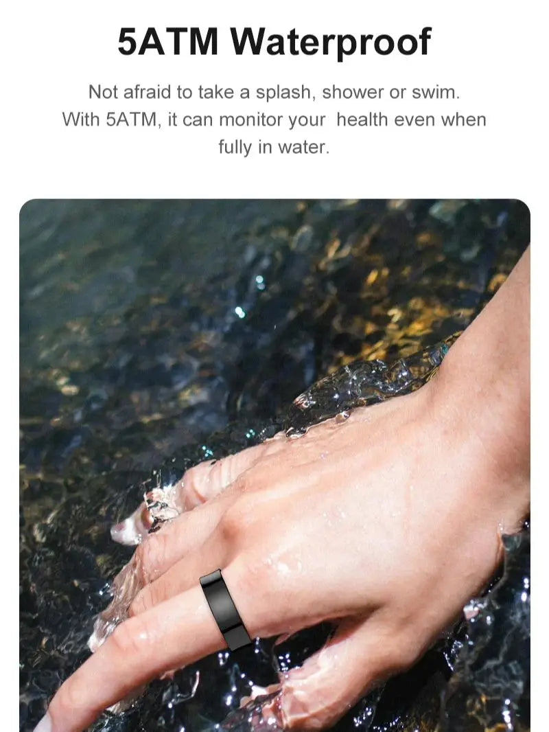 Vaitur™ Future Smart Ring | Health & Fitness Monitor 