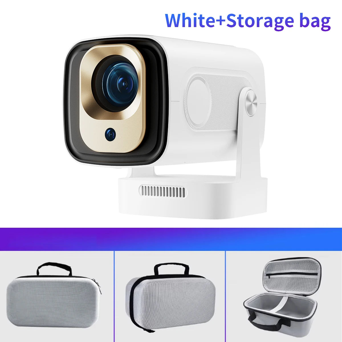 Vaitur™ Next Gen Ultra Pro Smart Mini Projector | 330 ANSI, Android 11, Wifi6