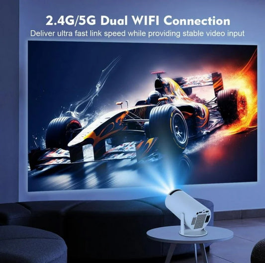 Vaitur™ Pro Smart Mini Projector | 290 ANSI, Android 11, Wifi6