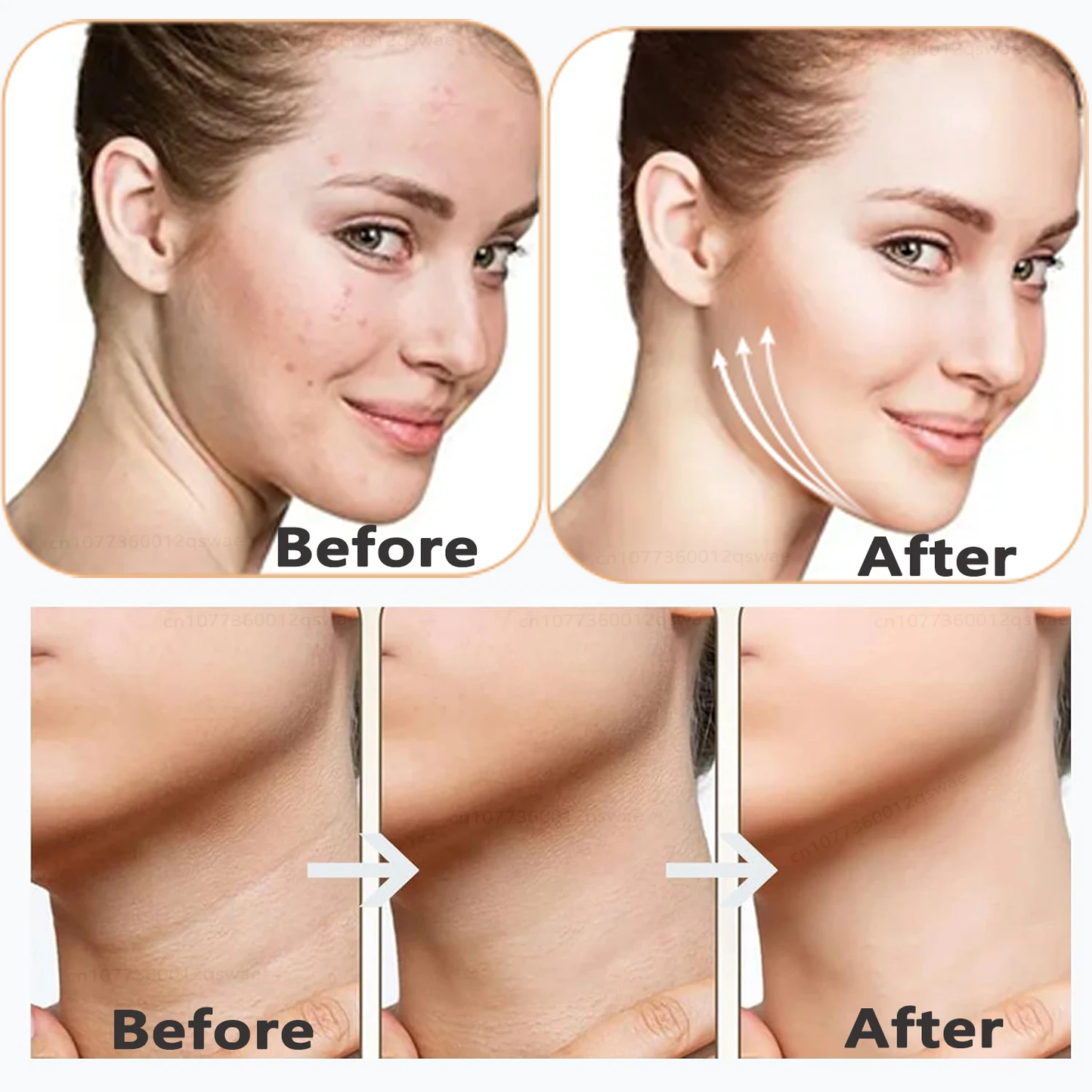 Vaitur™ Neck & Face Lifting Massager | 7 Light Modes, EMS Microcurrent